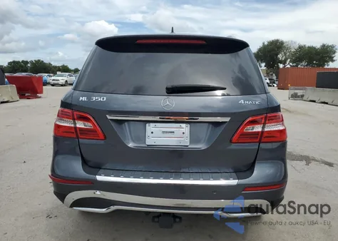 2015 Mercedes-Benz Ml 350 4Matic из США, поврежденный, VIN 4JGDA5HB5FA503040
